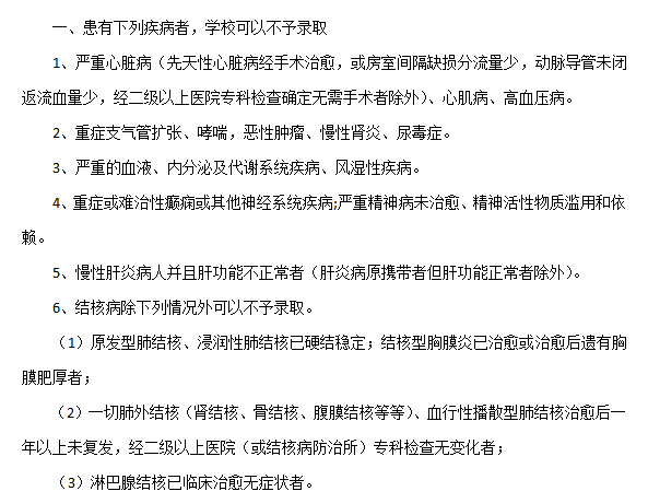 湖南專升本入學(xué)后體檢不合格 會被退學(xué)嗎？